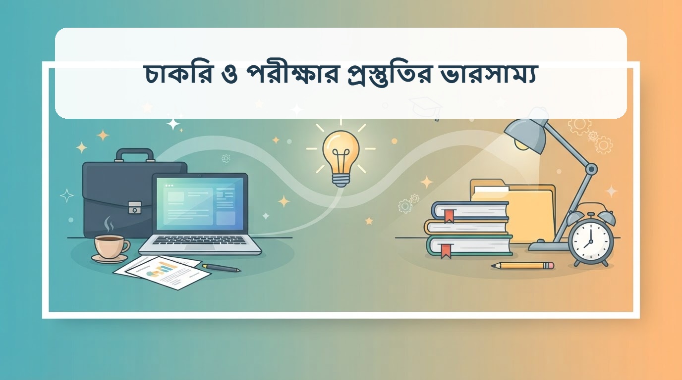 চাকরি বা পড়াশোনার পাশাপাশি বিসিএস প্রস্তুতি: ওয়ার্কিং ক্যান্ডিডেটদের জন্য টাইম ম্যানেজমেন্ট